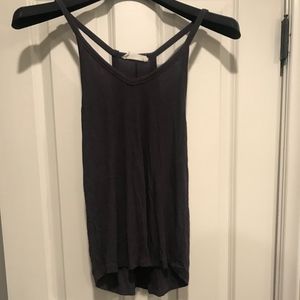 Charcoal Grey/Navy Tank Top S *size runs small*